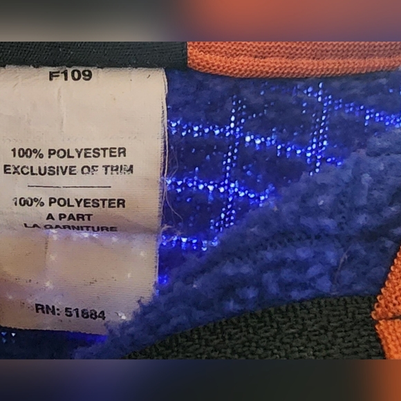 Patagonia Regulator Polartec Waffle Fleece Size L ~ Vintage - Picture 3 of 12